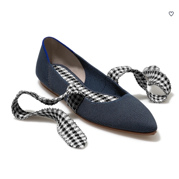 Rothy’s The Mary Jane in Ink Gingham. - Picture 8 of 11